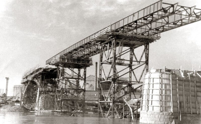 строительство моста через Самару